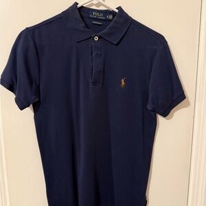 Polo Ralph Lauren Custom Slim Fit Polo Shirt XS – Navy Blue